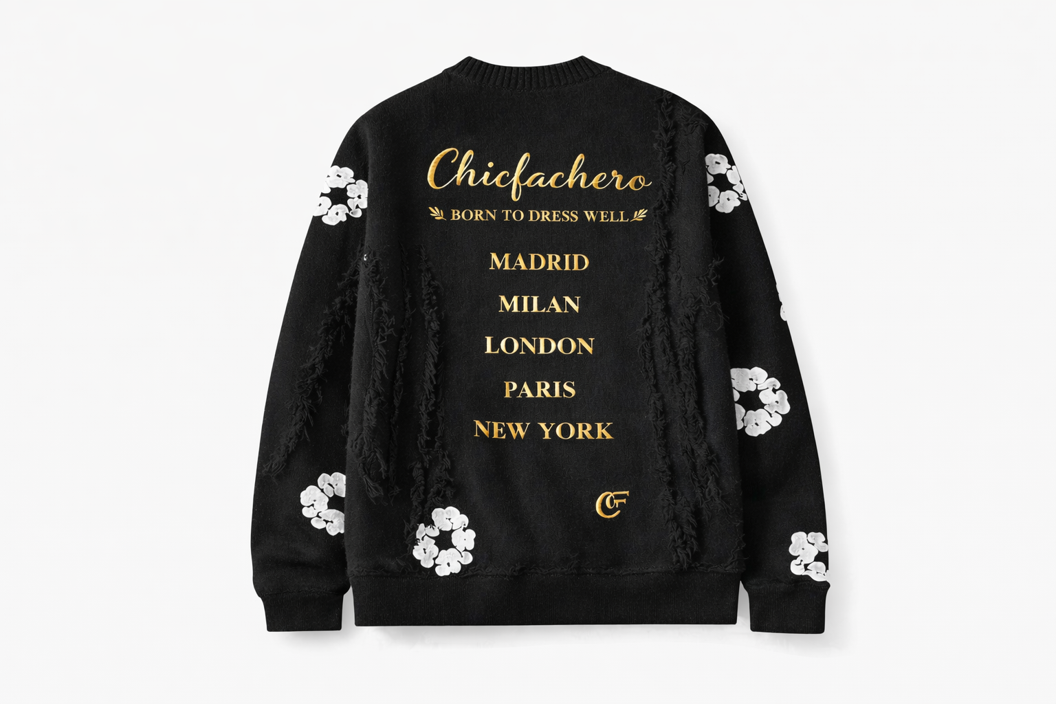 Chicfachero Noir Héritage Sweater