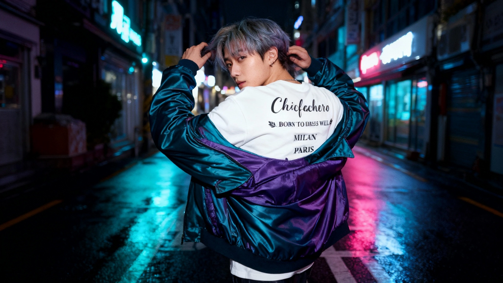 Chicfachero “Born to Dress Well” Signature Tee White