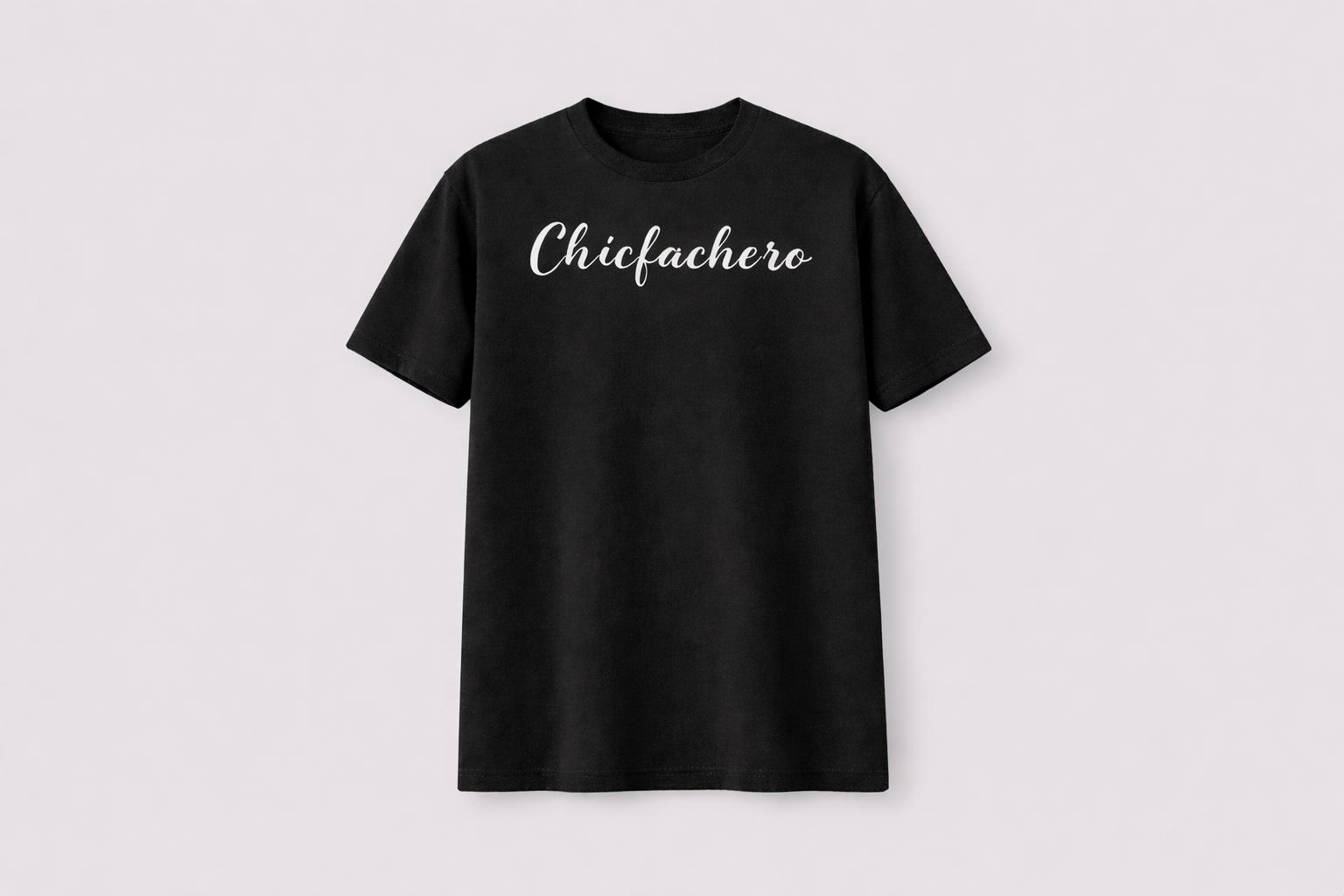 Chicfachero “Born to Dress Well” Signature Tee Black